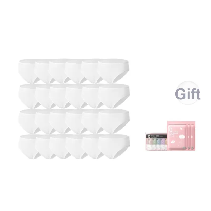 NUOMIAN Disposable Underwear Women's Shopping Bag Combo Set-4
