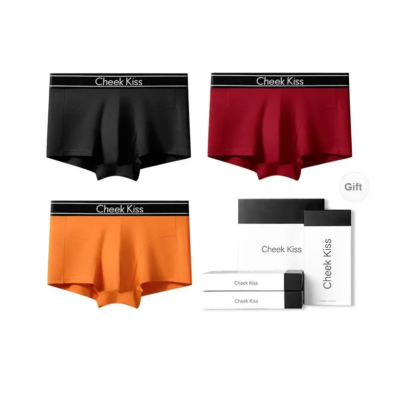 Cheekkiss Underwear Gift Boxes Men's 4 Pack Red-24