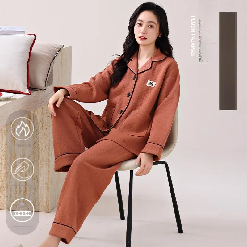 UAVAE Pajama Set Women's Image Color-1