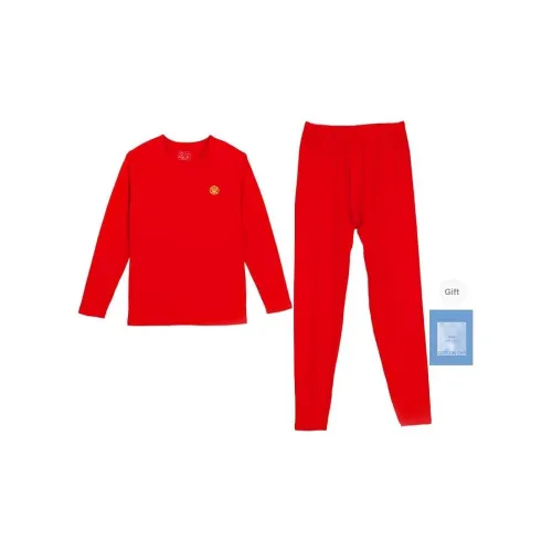 Cotton Gene Thermal Set Мужской Gift Box Set Китайский Красный