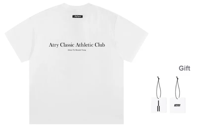 Atry Alphabet Slogan Series T Shirt Unisex-4