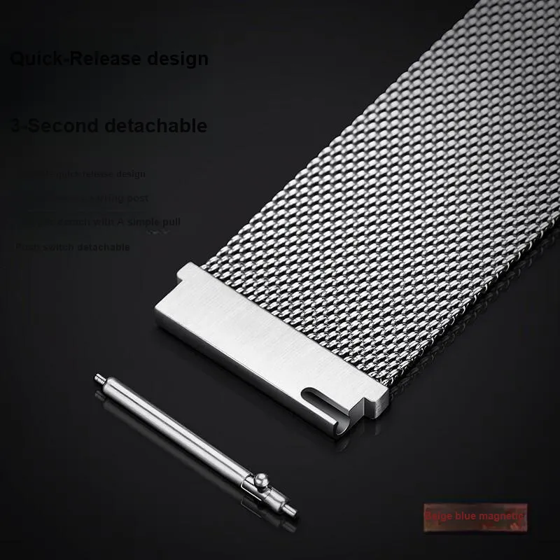 FZRT OPPO Compatibility Watch Band Metal-6
