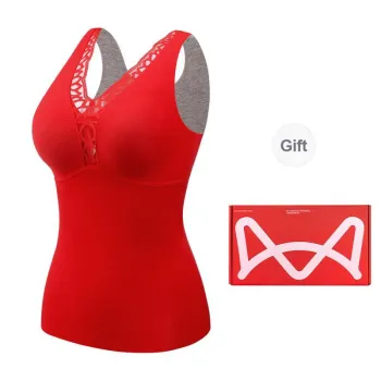 MIIOW Tank Tops Women's Gift Box Set Red