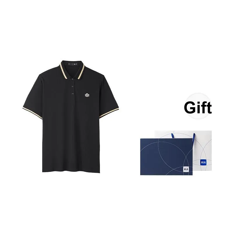 HLA Short Sleeved Polo Shirt Men's-7