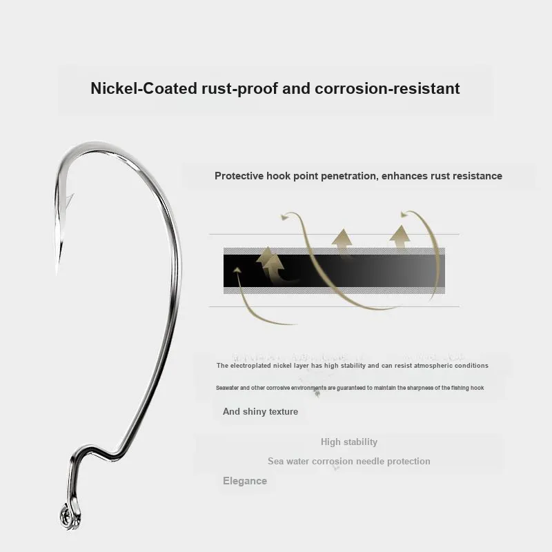 HISTAR Fish Hook Fishing Short Shank Hook-39