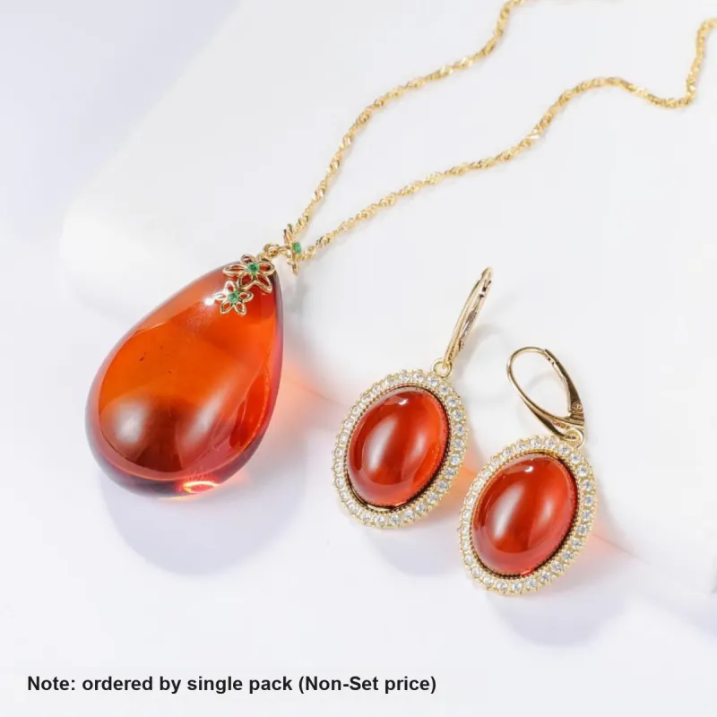 S&A Fine Jade Earrings Women's-4