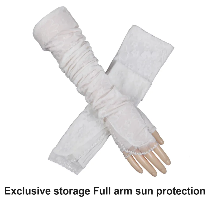 Shanghai Story Polyamide Sun Protection Sleeves Women's-13
