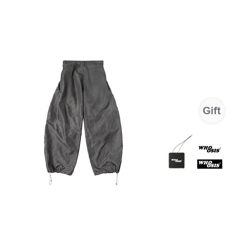 WHOOSIS Cargo Pants Unisex Gray-1