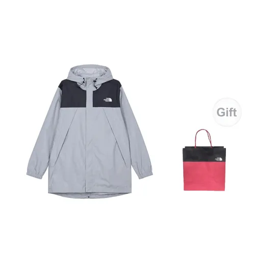 THE NORTH FACE Windbreaker Jackets Men Gray+Gift Bag