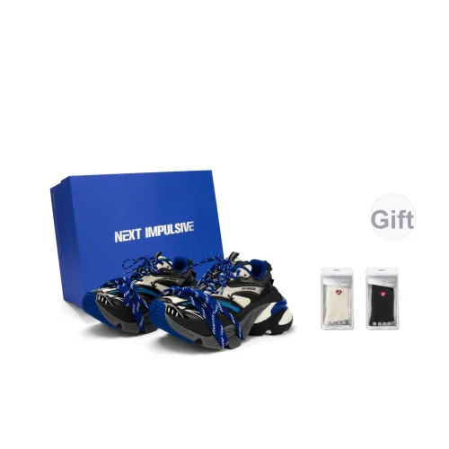 NEXT IMPULSIVE Power Collection Толстая подошва Кроссовки Унисекс Кибер Синий