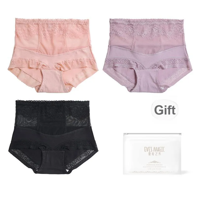 XIA.WA.ZHI.XIU Underpants Women's Shopping Bag 3 Pack-1