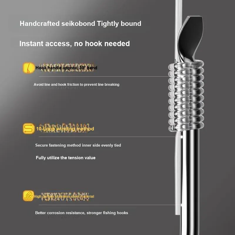 Jiadiaoni Fish Hook Barbed Hook