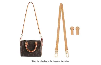Luxury Care Artisan Workshop Vegetable Tanned Leather Cow Leather Bag Shoulder Strap Women's Beeswax Color