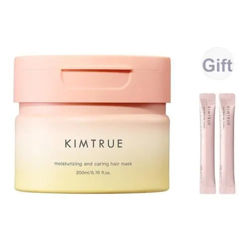 KIMTRUE Маска для волос Солнечно-красный Розовое дерево Контроль пушистости и Сглаживание