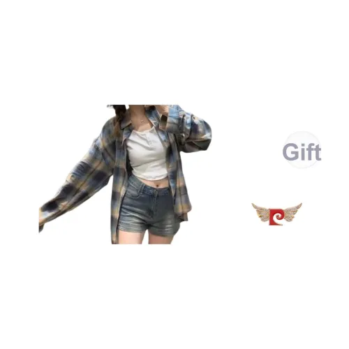 PIERRE CARDIN Серый Коричневый Женская Рубашка