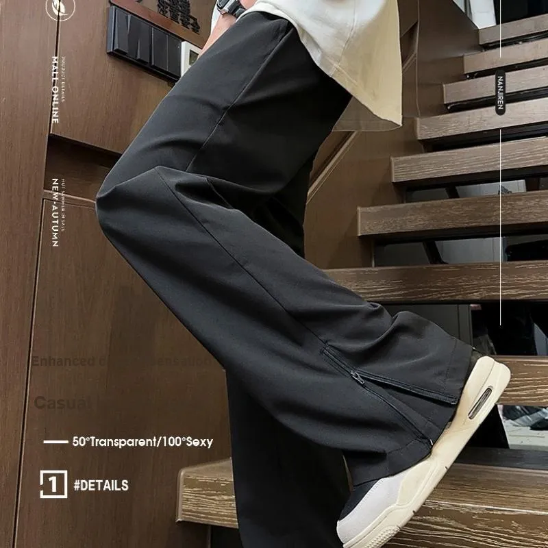 RASHOMONG Casual Pants Unisex-8