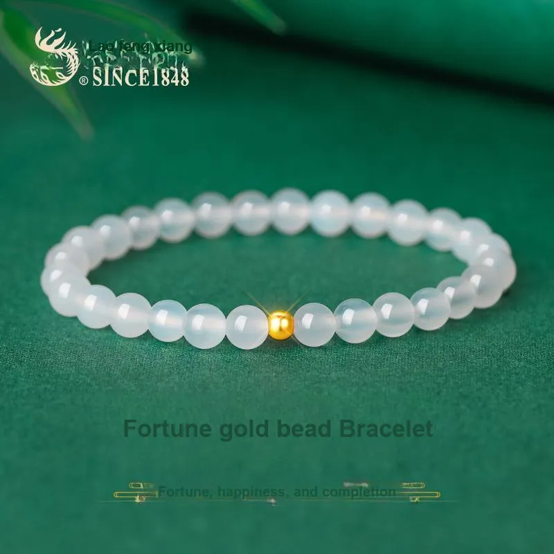 Lao Feng Xiang Agate Bracelets Women's-1