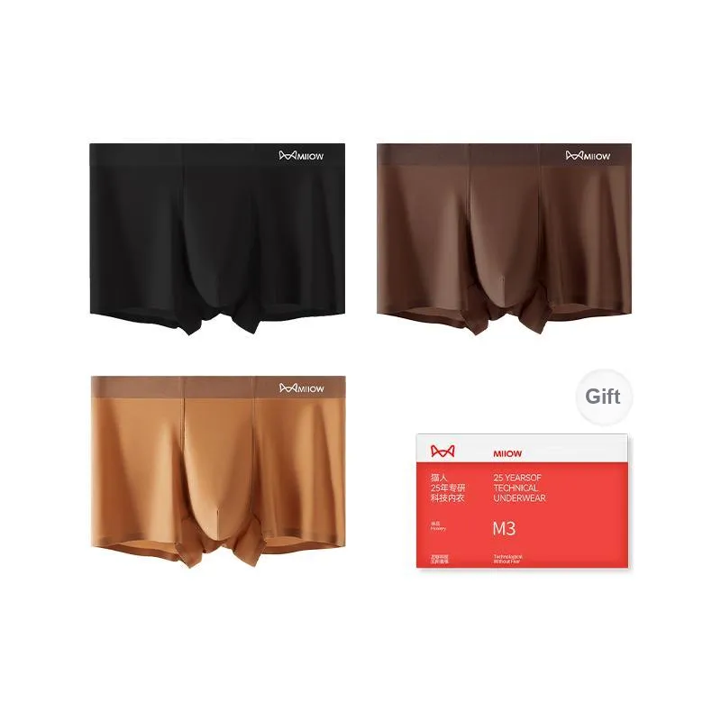 MIIOW Cool One Summer Series Underpants Men's Shopping Bag 3 Pack-8