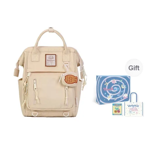 VANWALK Cheese Series Polyester Mother Daughter Backpack Portable Backpack Regular Unisex