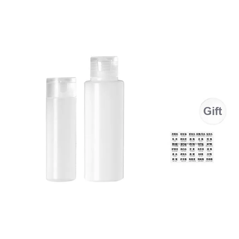 NILIYA Hose Travel Bottles With Dividers Toiletry Portable Empty Bottle-6
