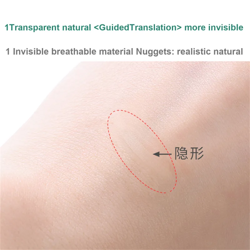 YUELEJI 960 Patches Double Eyelid Patch Matte Natural Invisible Non-Reflective Olive-Shaped-1