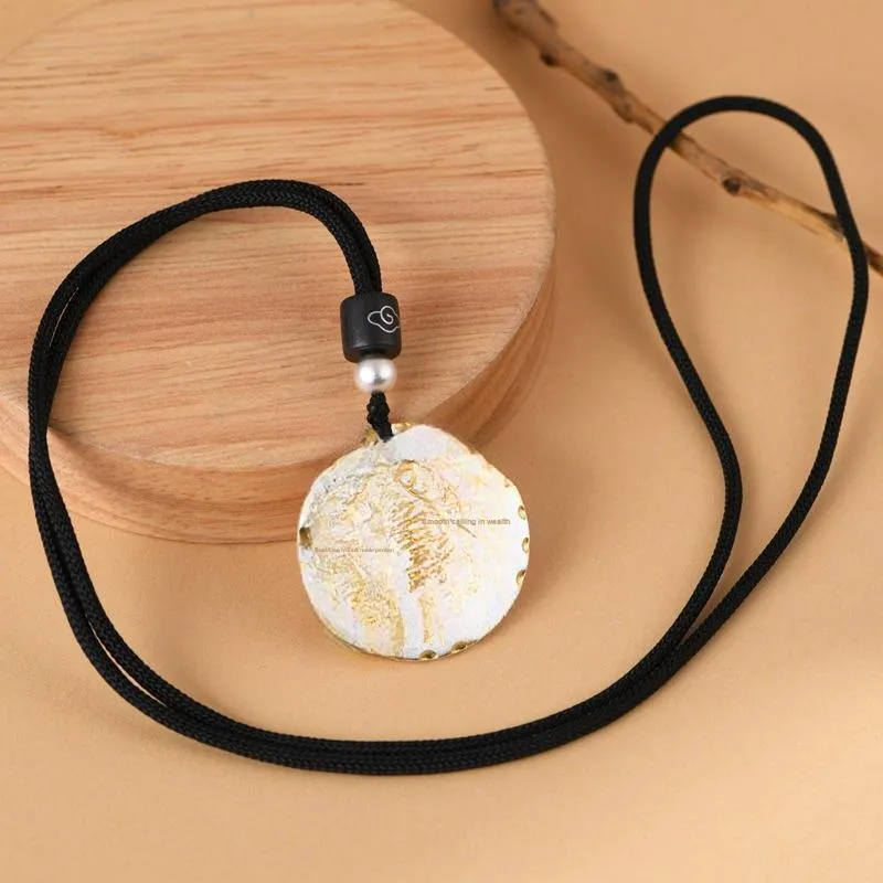 JINLUWANG 999 Fine Silver Necklaces Unisex-1