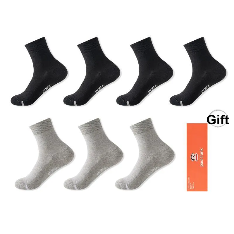 PAUL FRANK Mid Calf Socks Unisex Gift Box 7 Double Packs-54