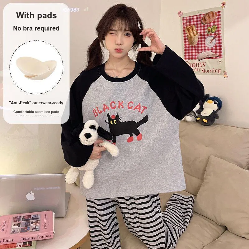 O'MESIK Pajama Set Women's Gray-2