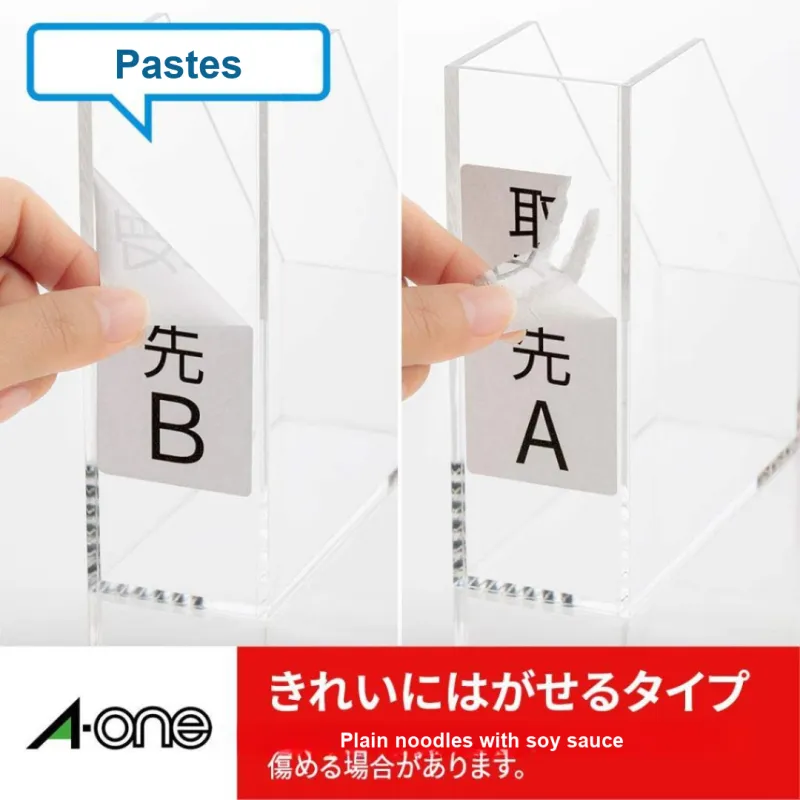 A ONE Label Application Stickers-2