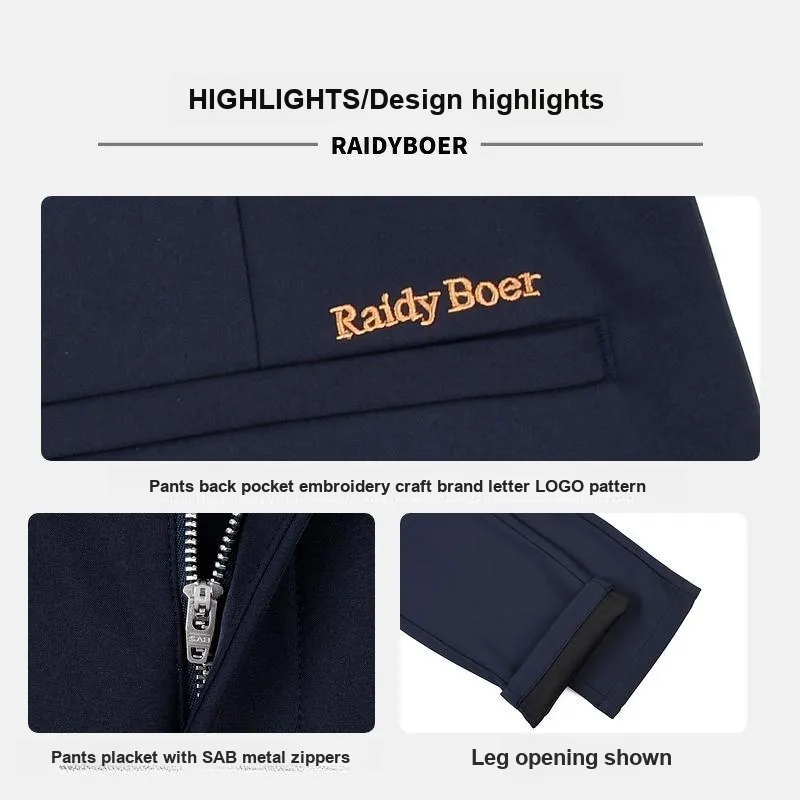 Raidy Boer Casual Pants Men-17