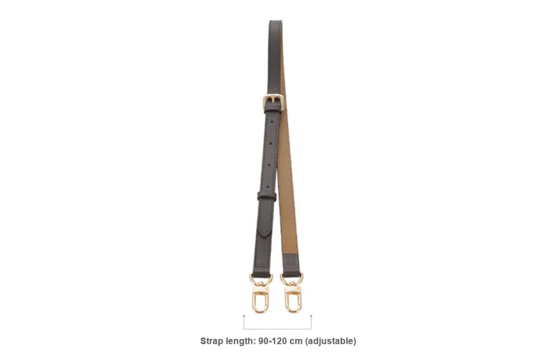 Lan Bao Fan Alloy Shoulder Strap Replacement And Modification Unisex Brown-16