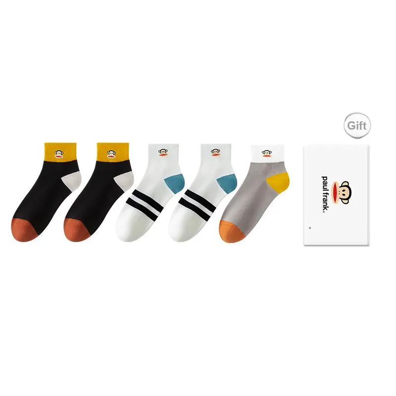 PAUL FRANK Mid Calf Socks Men's Box 5 Pack-33