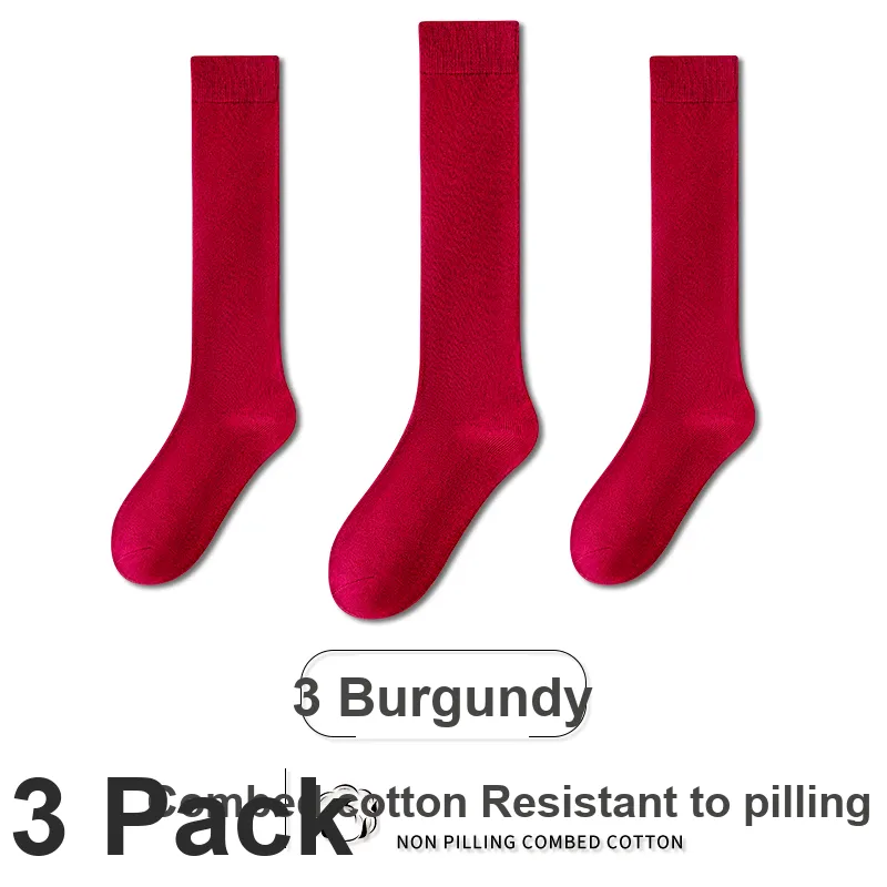 ROBINHOOD Knee High Socks Women's 3 Pack-19
