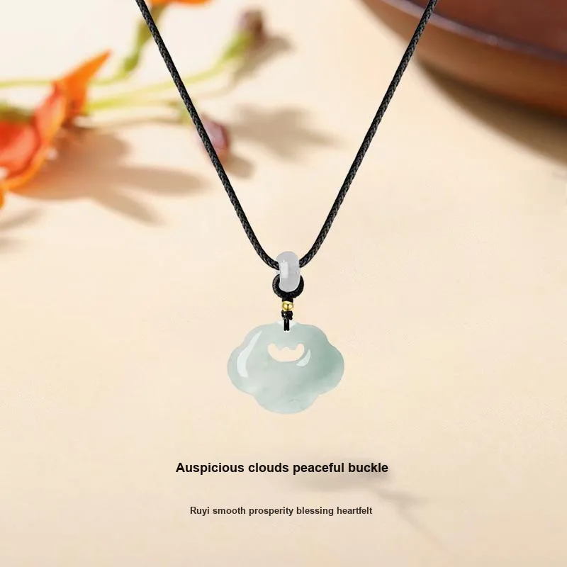MISS TOOYA African Emerald Necklaces Women's-1