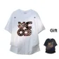 2-Piece[White+Dark Blue]