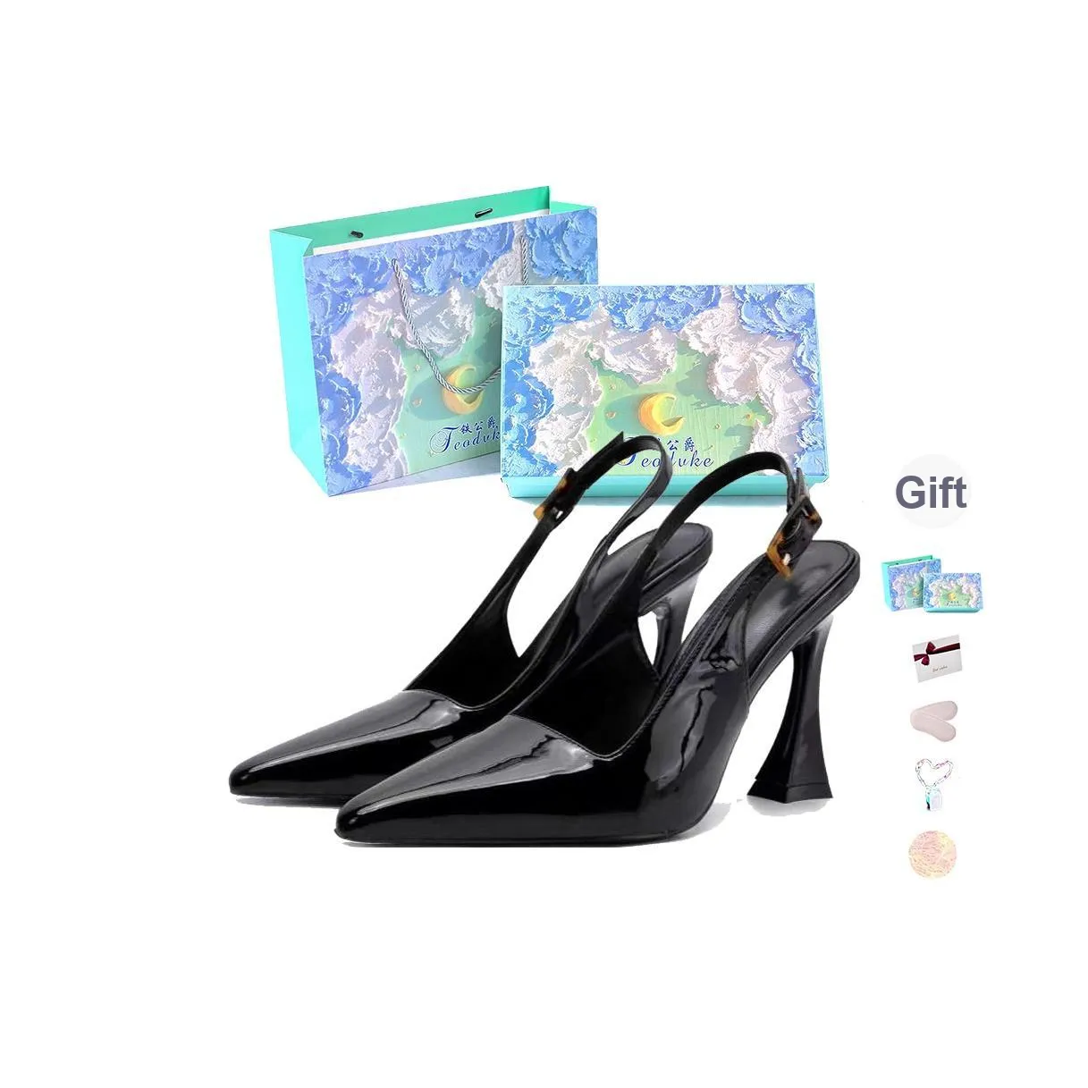 Feo Dvke Высокие каблуки с грубым покрытием Женские