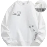 화이트 (기모)