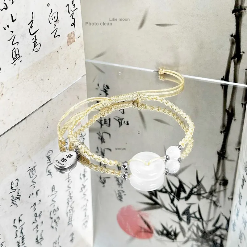 CLARKIA FLOWER Chalcedony Bracelets Unisex-8