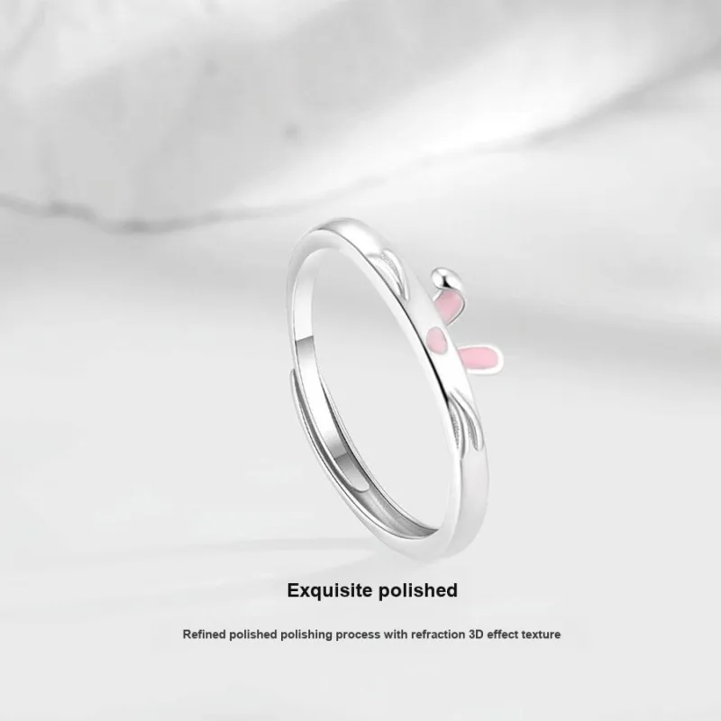 Master Kim Sterling Silver Adjustable Opening Ring Unisex-2