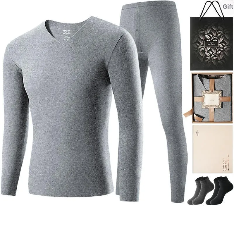 SEPTWOLVES Thermal Set Men's Gift Box Set+Shopping Bag-25