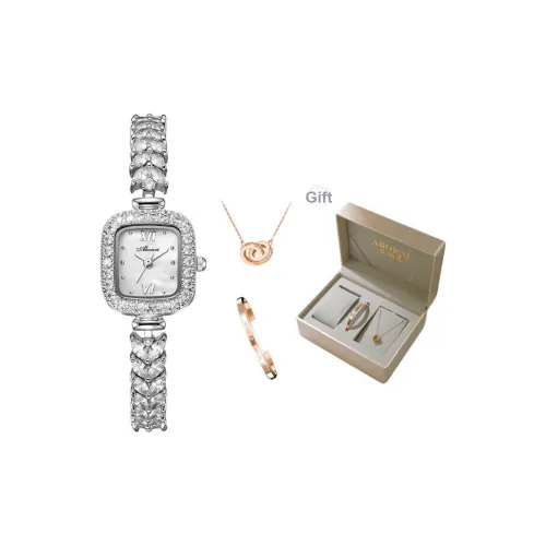 ABORNI Кварцевый механизм Женские часы 20мм*22мм*8мм Жемчужная раковина Цвет