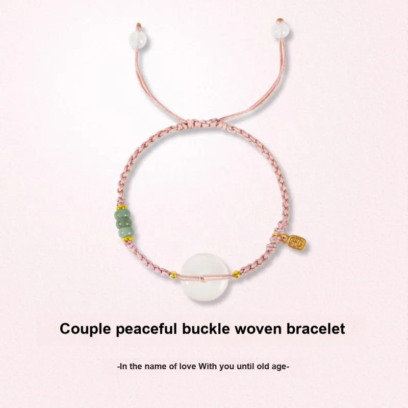 Taste The Color Natural Agate Bracelets Unisex-1