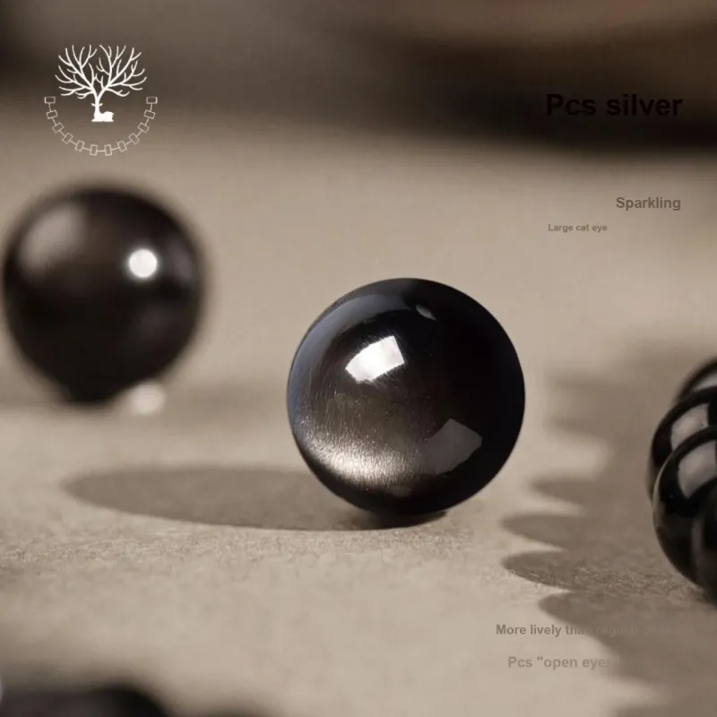 LIBALU Natural Obsidian Bracelets Men's-4