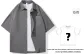 Medium Gray (Comes with Short-Sleeved Shirt)