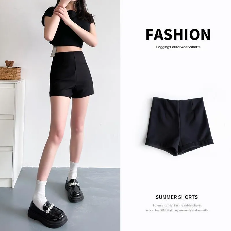 Urban Beauty Casual Shorts Women's Black-2