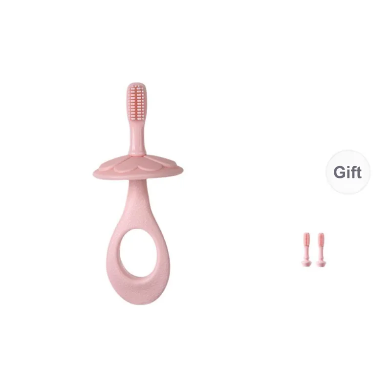CHENYISHENG Q Me Styling Silicone Detachable And Washable Toothbrushes Single Pack With Two Brush Heads Included-2
