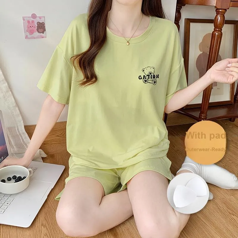 MADALLO Pajama Set Women's Green-5