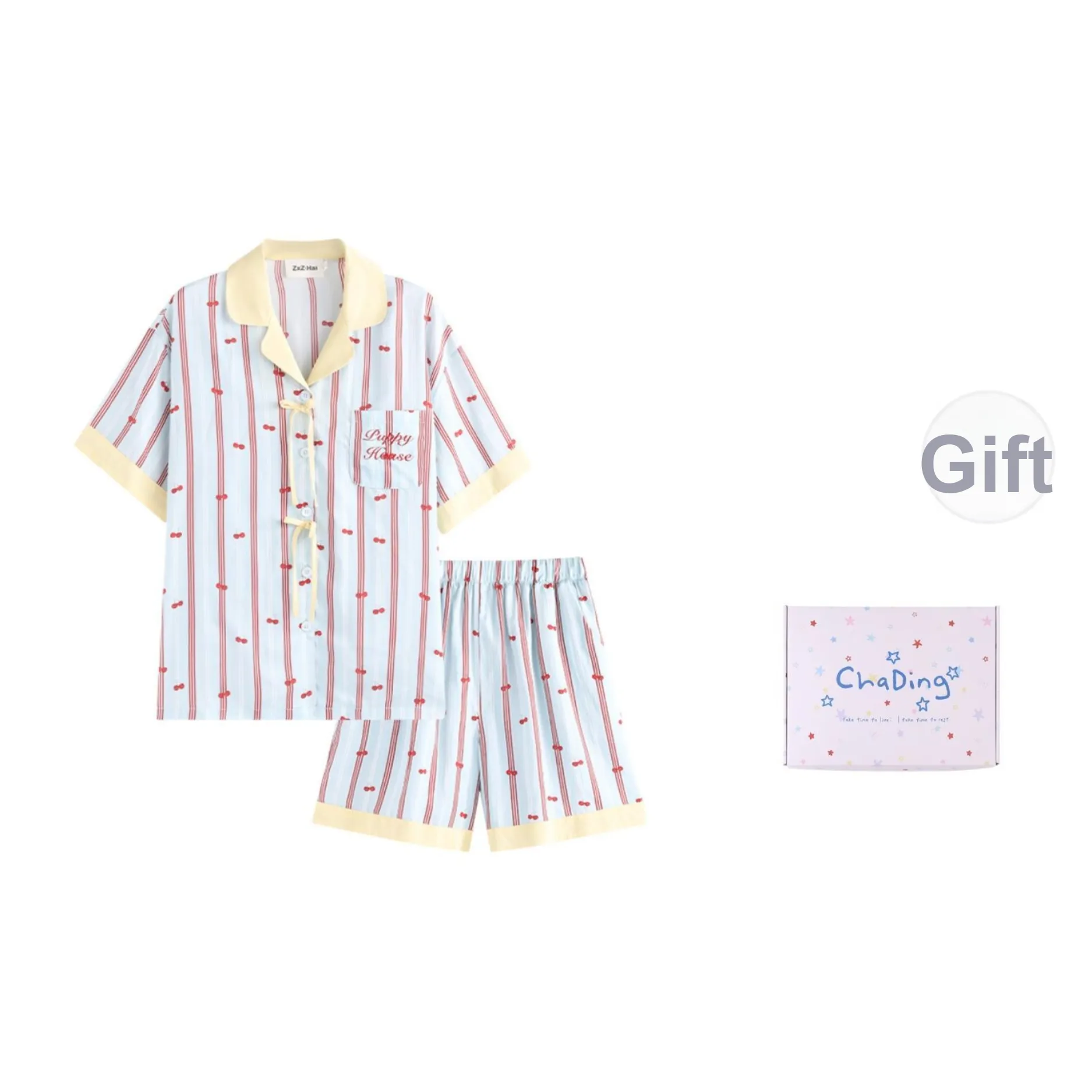 Wabi Town Pajama Подарочная коробка Женские Синий