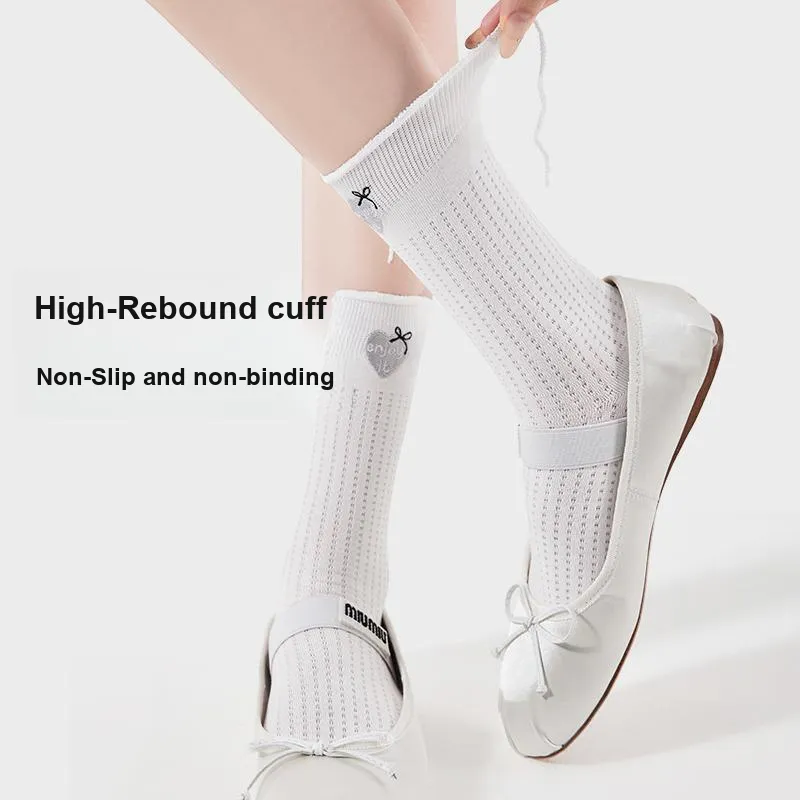 JKN Mid Calf Socks Women's Combo Set-7