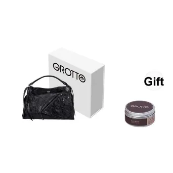 GROTTO Calfskin Crossbody Bag, Handbag Trumpets Unisex Multicolor